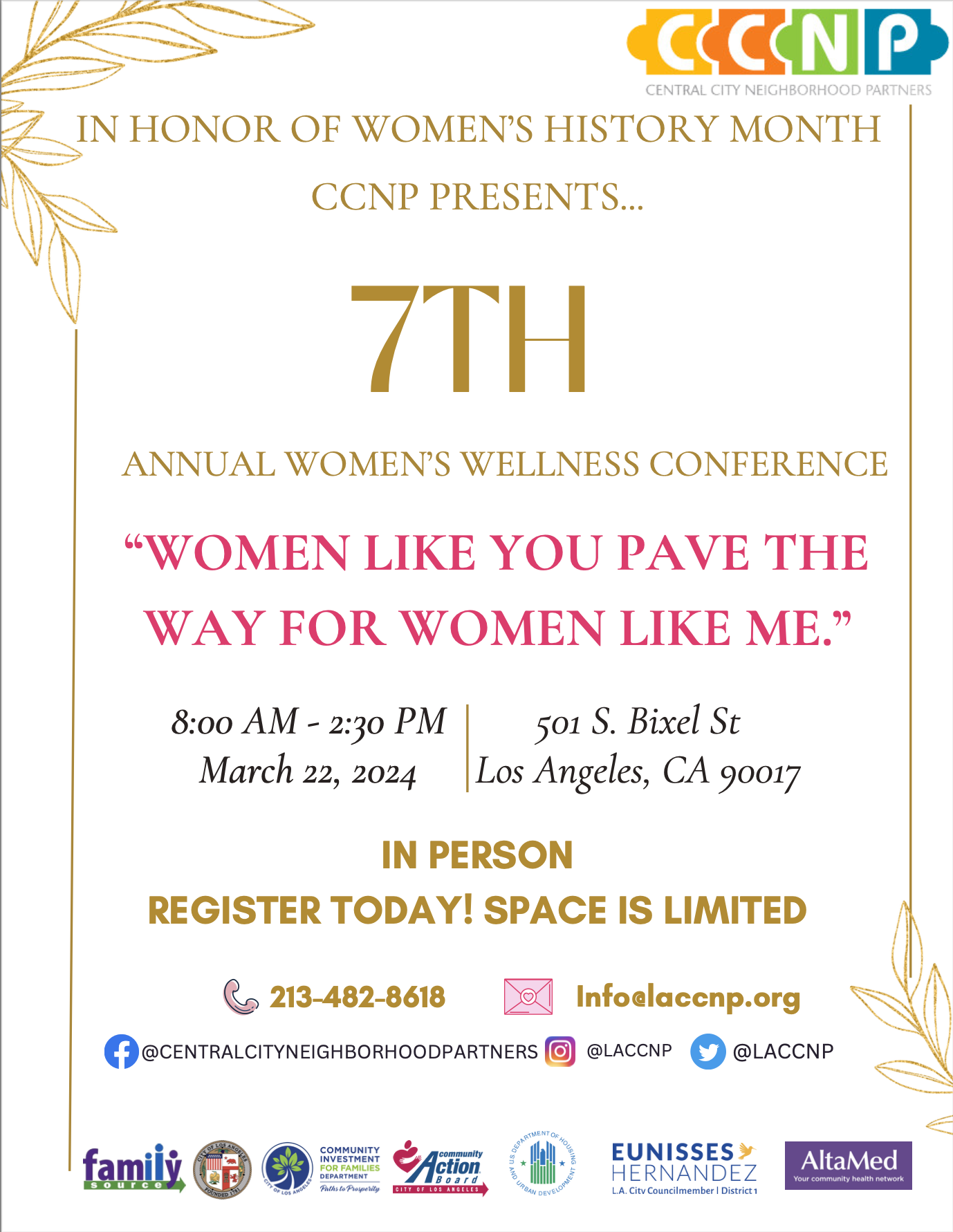7th Annual Women's Wellness Conference