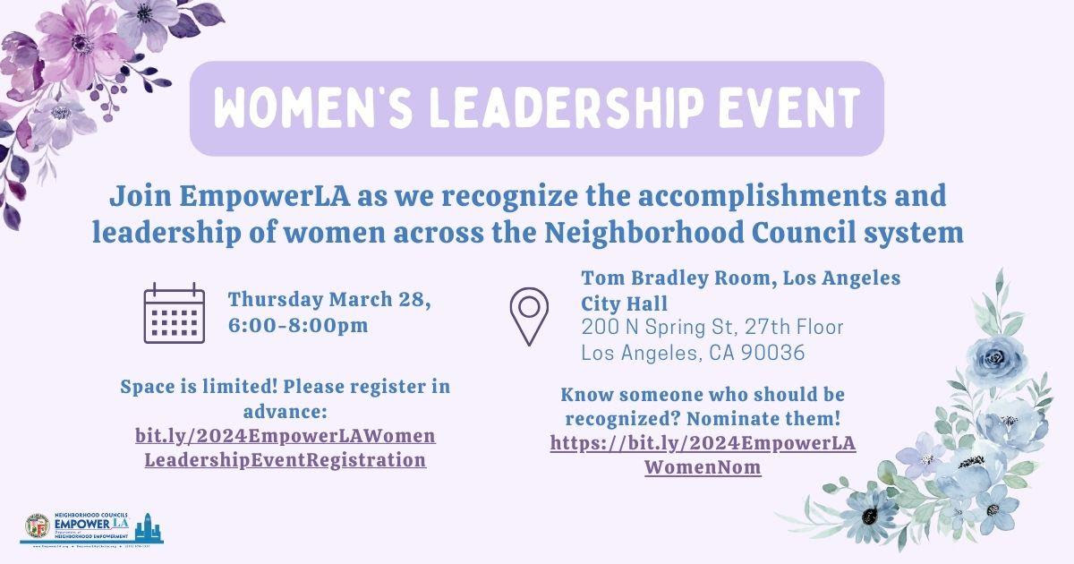Women's Leadership Event